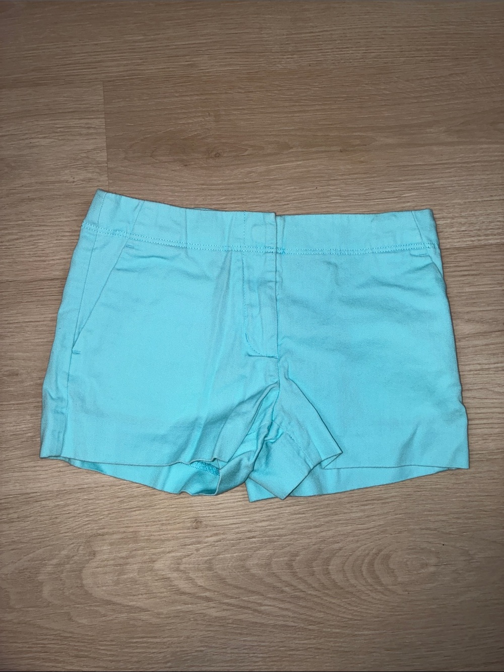 Crewcuts Aqua Cotton Shorts